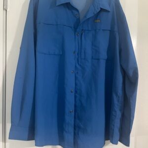 Solstice Blue Lightweight Utility Shirt